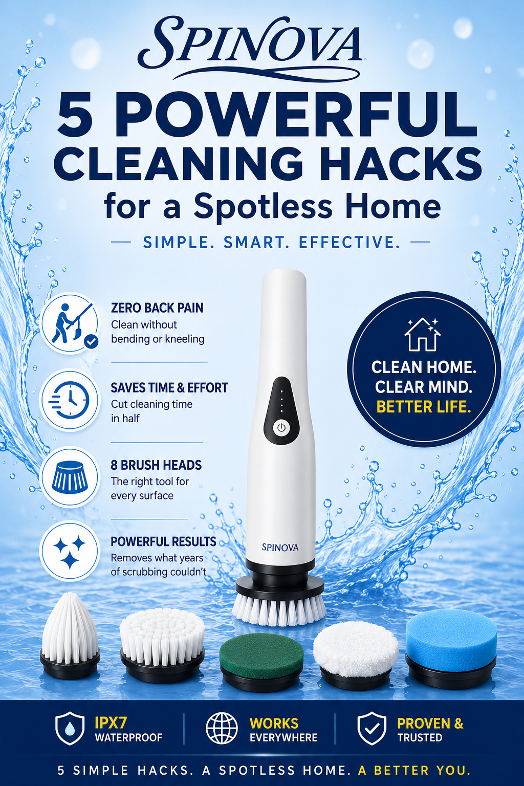 SPINOVA Tricks: 5 Easy Cleaning Hacks