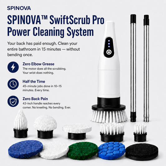 SPINOVA™ SwiftScrub Pro - Power Cleaning System