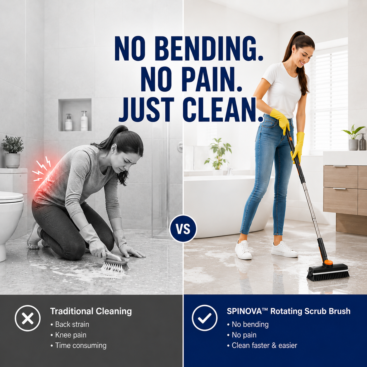 SPINOVA™ 3-in-1 ScrubPro 360
