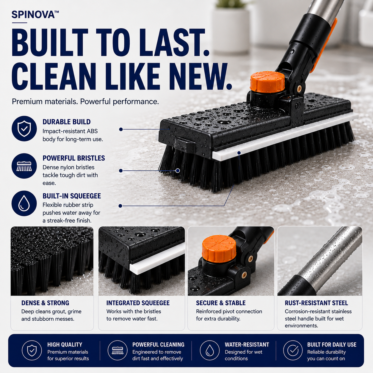 SPINOVA™ 3-in-1 ScrubPro 360